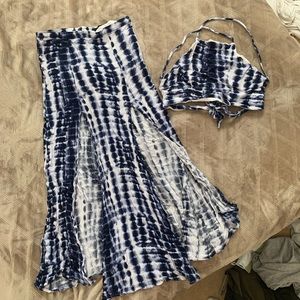 Blue 2 piece